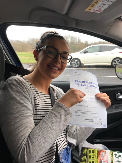 Emma driving lessons in Irvine