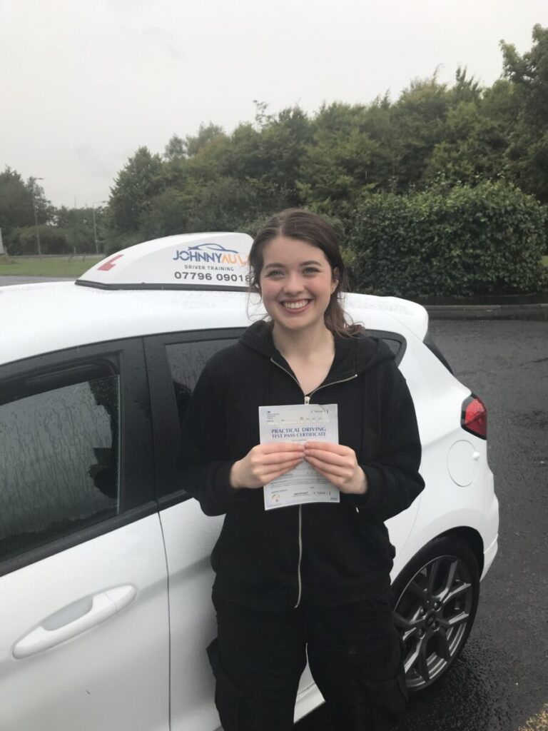 Passed my Practical Driving test with Johnny Auld