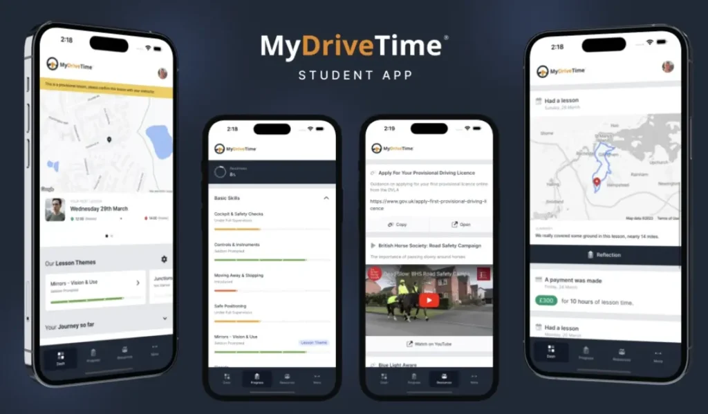 MyDriveTime App with Johnny Auld Driving Instructor