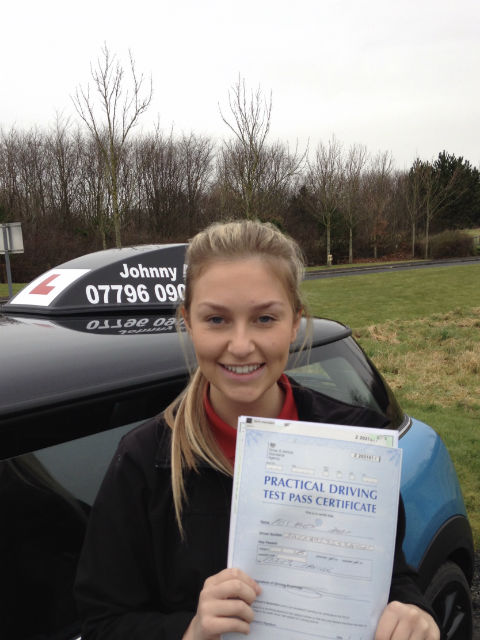 pass first time in Dreghorn 114