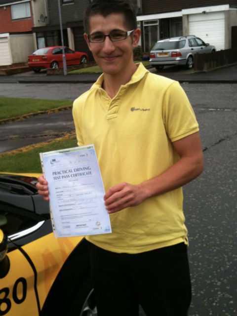 passed my test in Irvine 001